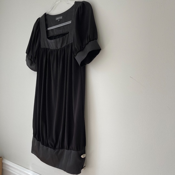 Rampage Black Shirt Dress Sz‎ S - Picture 3 of 7
